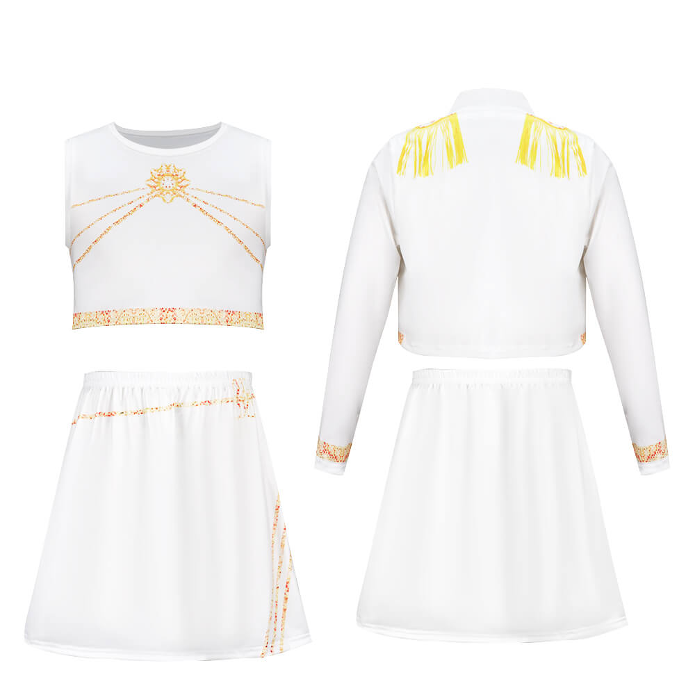 Child Kpop Demon Hunters Mira Golden Stage Outfits Cosplay Costume Fancy Dress