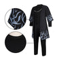 Child Kpop Demon Hunters The Saja Boys Jinu Cosplay Costume Demon Suit