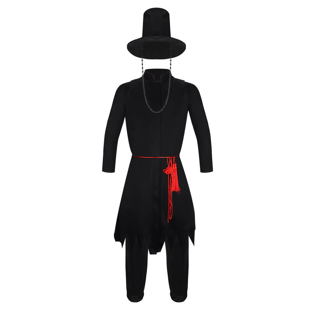 Child Kpop Demon Hunters The Saja Boys Jinu Cosplay Costume Demon Suit