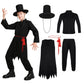 Child Kpop Demon Hunters The Saja Boys Jinu Cosplay Costume Demon Suit