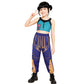 Child Kpop Demon Hunters Zoey Cosplay Costume Kids Fancy Dress