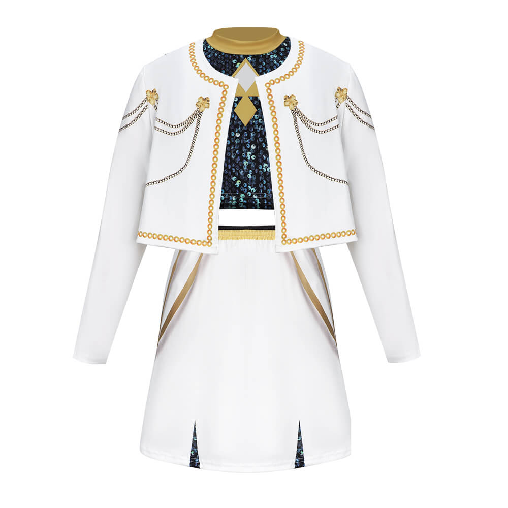 Child Kpop Demon Hunters Zoey Golden Stage Outfits Cosplay Costume Fancy Dress