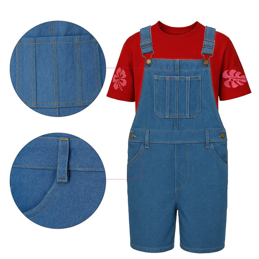 Child Lilo & Stitch 2025 Lilo Cosplay Costume Kids Fancy Dress