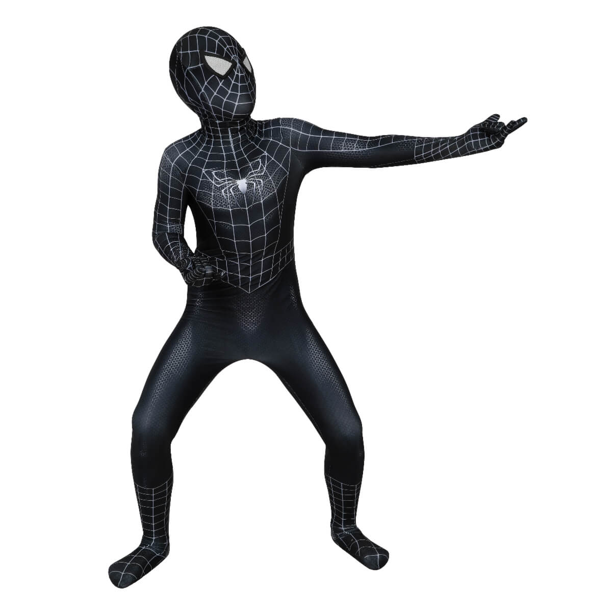 Spider-Man 3 Venom Eddie Brock Cosplay Costume For Kids Vikidoky