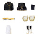 Kpop Demon Hunters Mira Cosplay Costume Golden Stage Outfits
