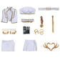 Kpop Demon Hunters Mira White Stage Outfits Cosplay Costume