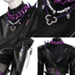 Kpop Demon Hunters Rumi Cosplay Costume Black Battle Suit