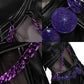 Kpop Demon Hunters Rumi Cosplay Costume Black Battle Suit