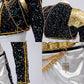 Kpop Demon Hunters Rumi Cosplay Costume Golden Stage Outfits