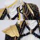 Kpop Demon Hunters Rumi Cosplay Costume Golden Stage Outfits