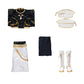 Kpop Demon Hunters Zoey Cosplay Costume Golden Stage Outfits