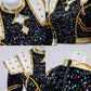 Kpop Demon Hunters Zoey Cosplay Costume Golden Stage Outfits