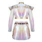Kpop Demon Hunters Zoey Stage Outfits Cosplay Costume What Is Sounds Like