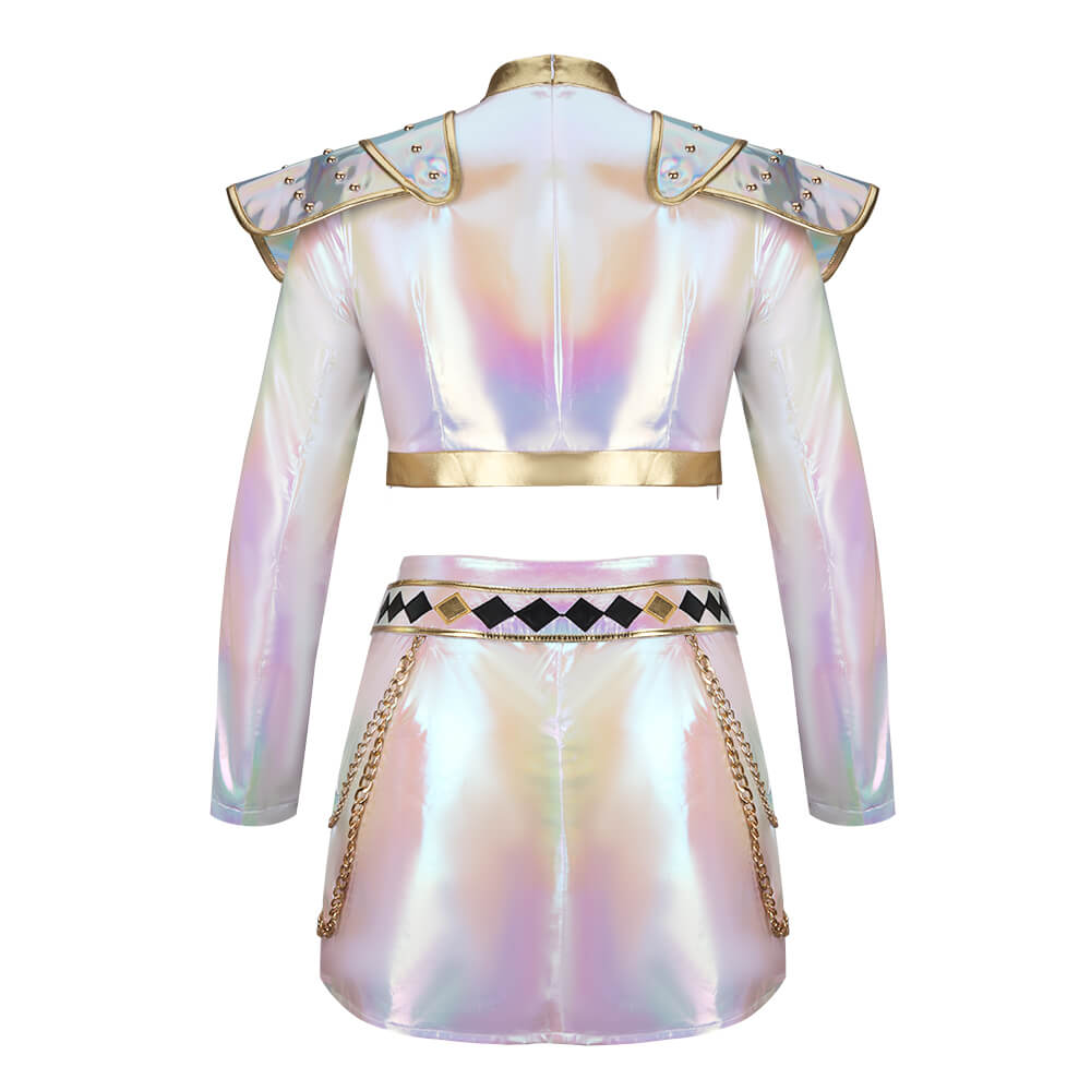 Kpop Demon Hunters Zoey Stage Outfits Cosplay Costume What Is Sounds Like