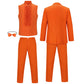 Lloyd Christmas Dumb and Dumber Orange Suit Cosplay Costume for Men