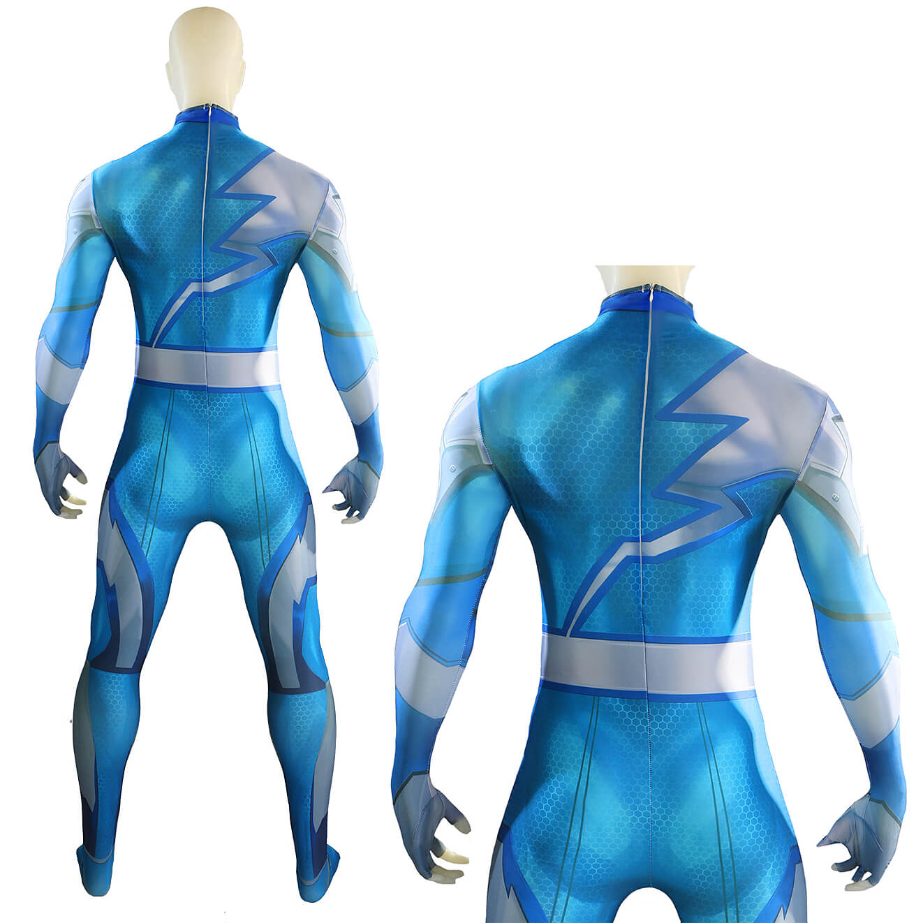 Marvel Rivals Quicksilver Cosplay Costume Jumpsuit