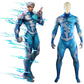 Marvel Rivals Quicksilver Cosplay Costume Jumpsuit