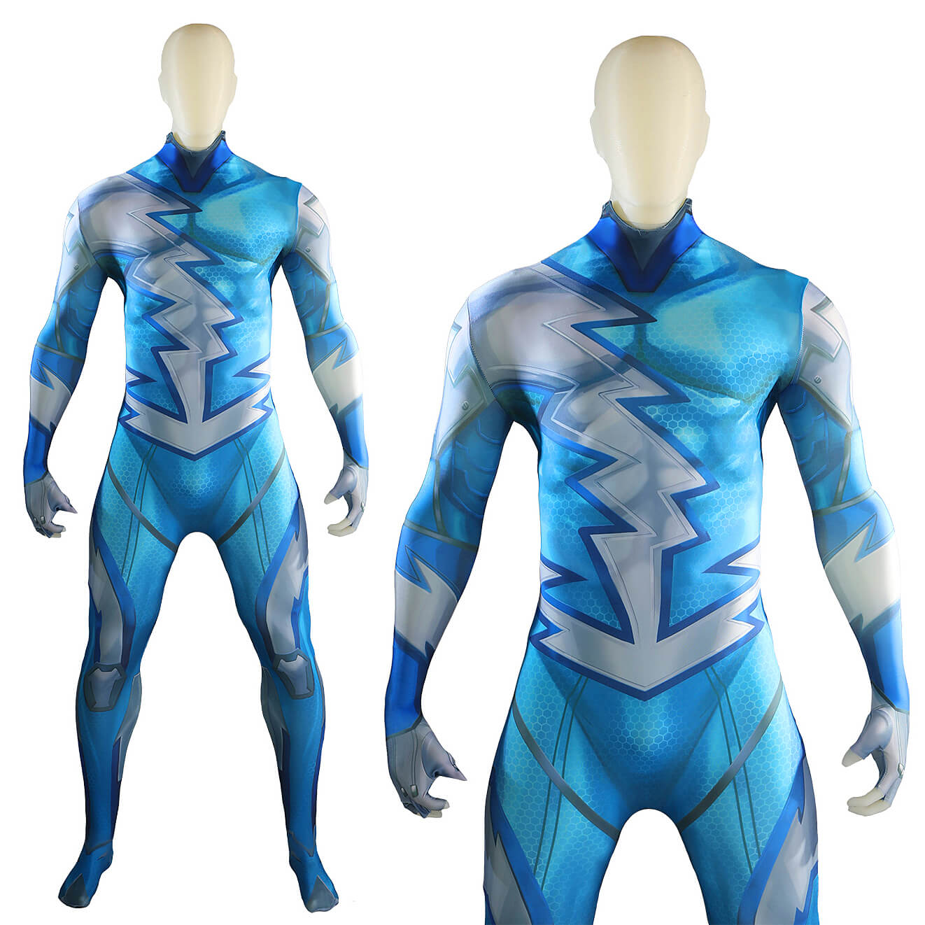 Marvel Rivals Quicksilver Cosplay Costume Jumpsuit