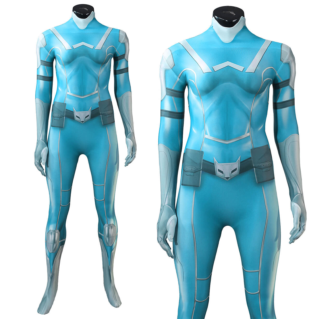 Marvel Rivals Season 7 White Fox Cosplay Costume Bodysuit