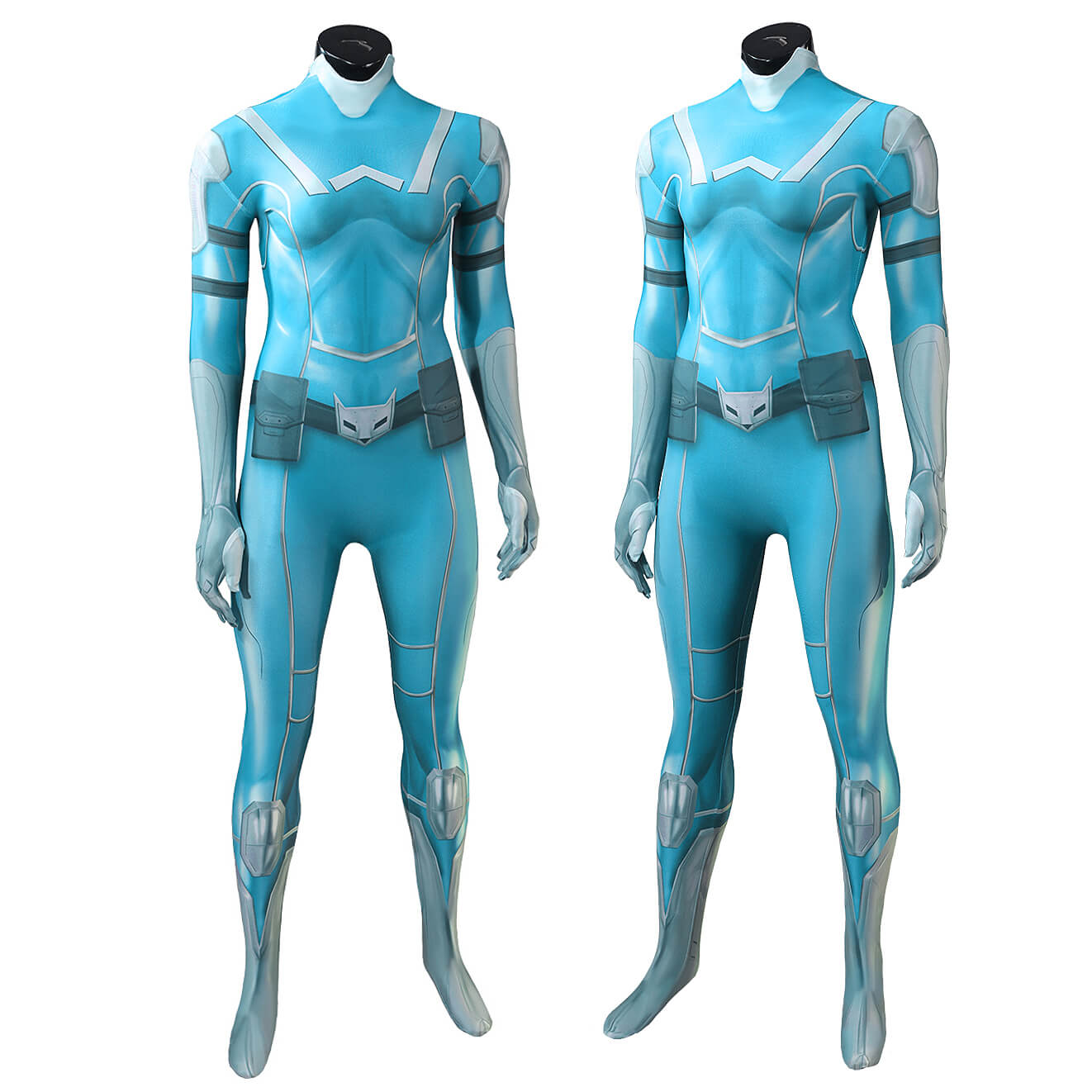 Marvel Rivals Season 7 White Fox Cosplay Costume Bodysuit