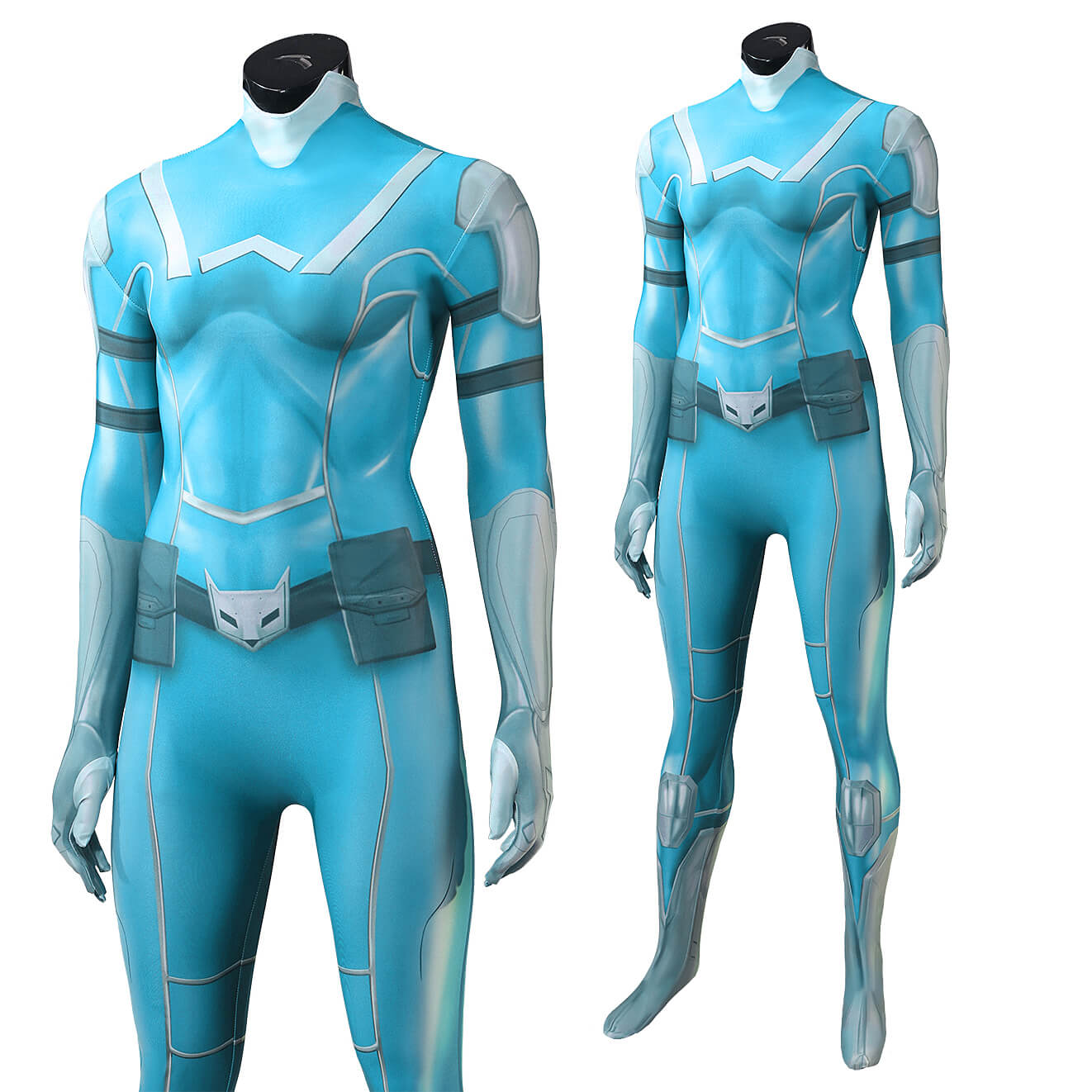 Marvel Rivals Season 7 White Fox Cosplay Costume Bodysuit