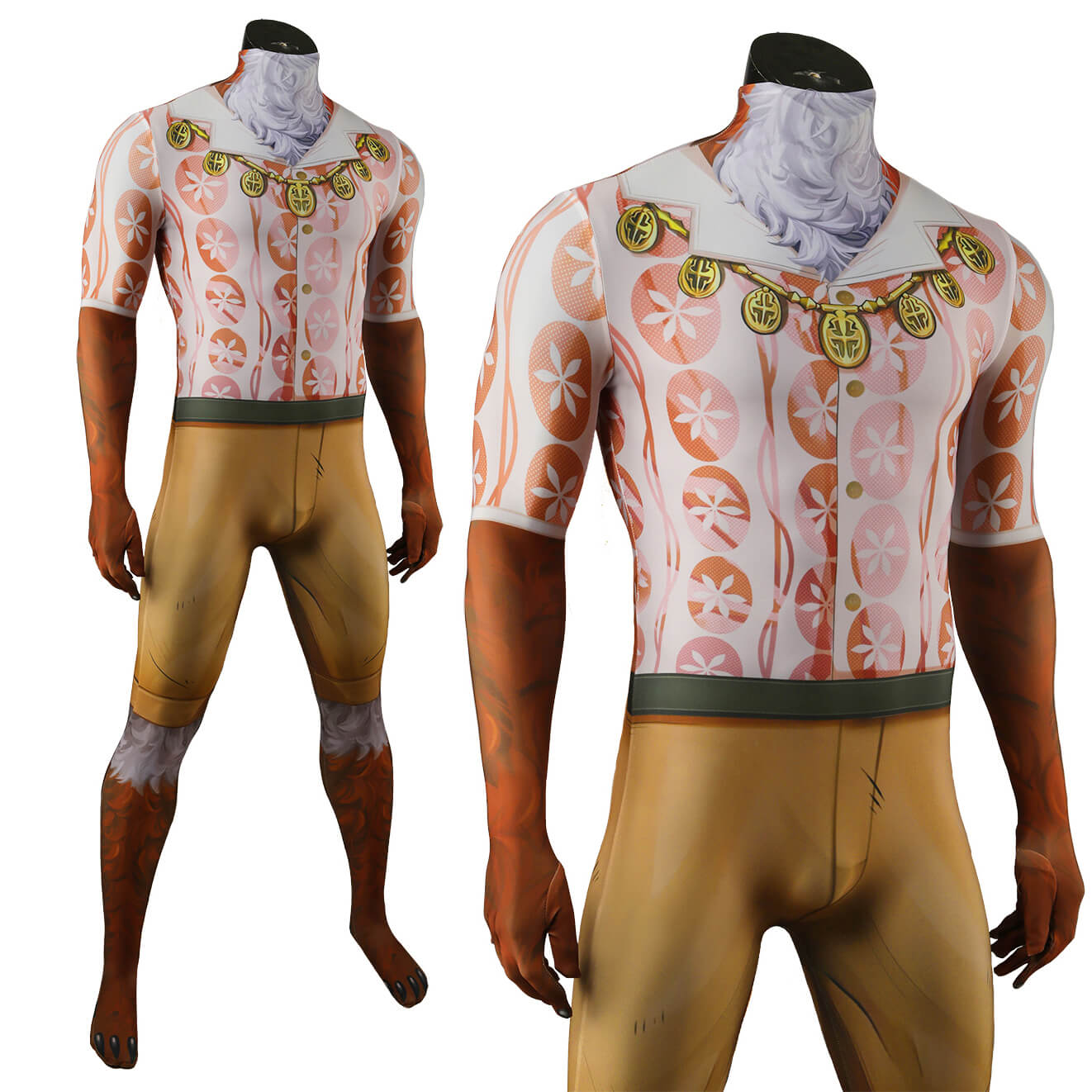 Marvel Rivals Rocket Raccoon Sunshine Cosplay Costume Bodysuit