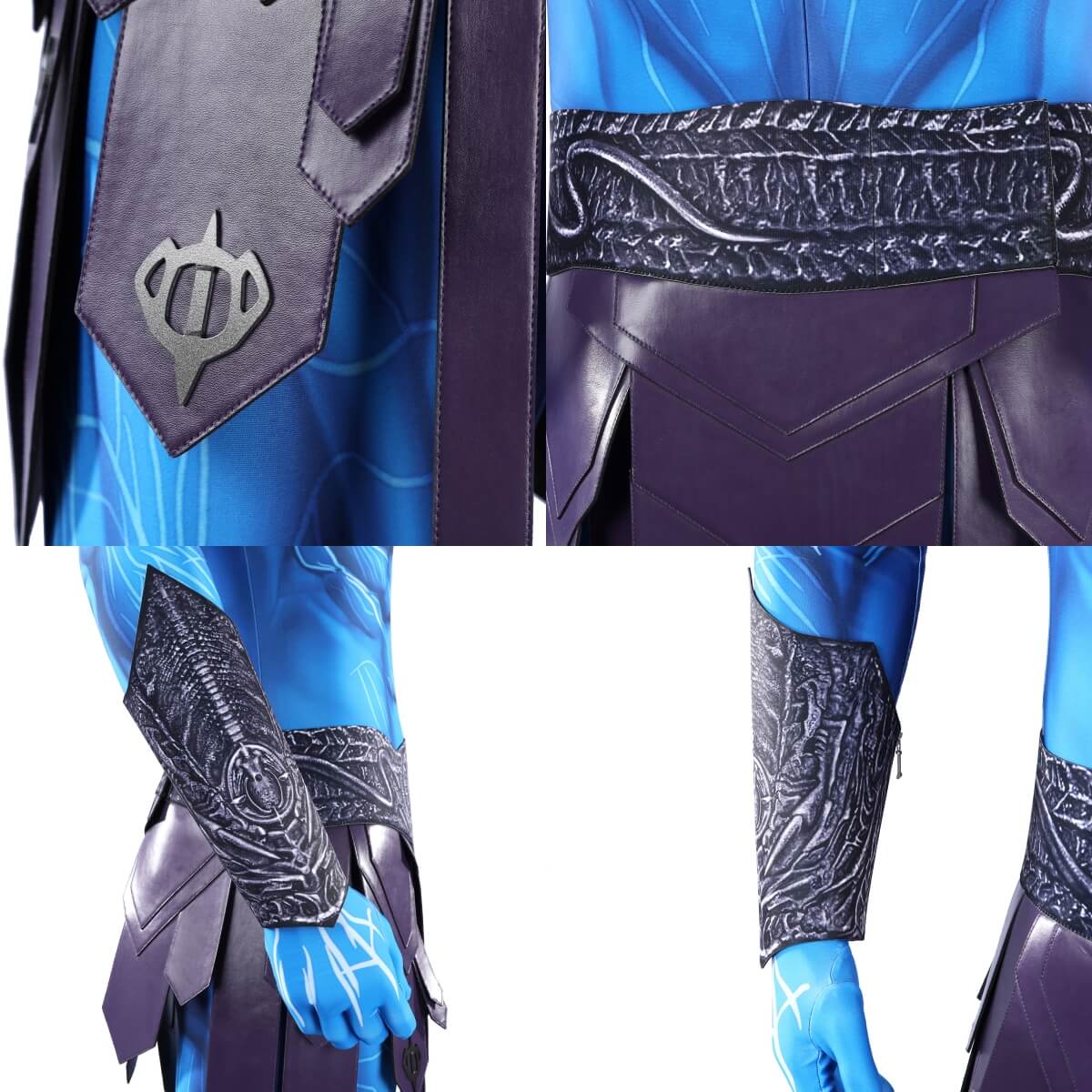 Masters of the Universe Skeletor Cosplay Costume 2026 Movie