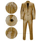 Men's Disco Costumes Jacket Pants Halloween Cosplay