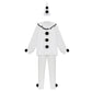 Pierrot Clown Costume Halloween Mime Stage Cosplay Outfits (Ready to Ship)