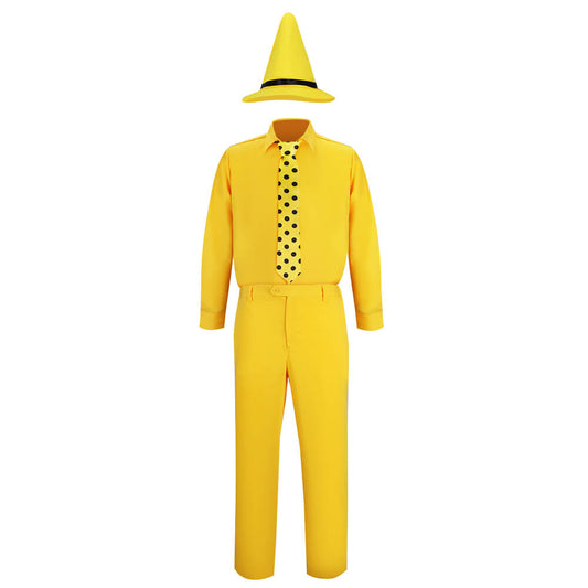 Man with the Yellow Hat Costume Curious George Ted Cosplay (Ready to Ship)