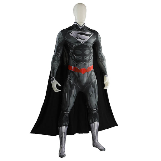 New 52 Clark Kent Black Suit Superhero Cosplay Costume