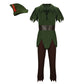 Adults Peter Pan Costume Halloween Christmas Fancy Dress (Ready to Ship)