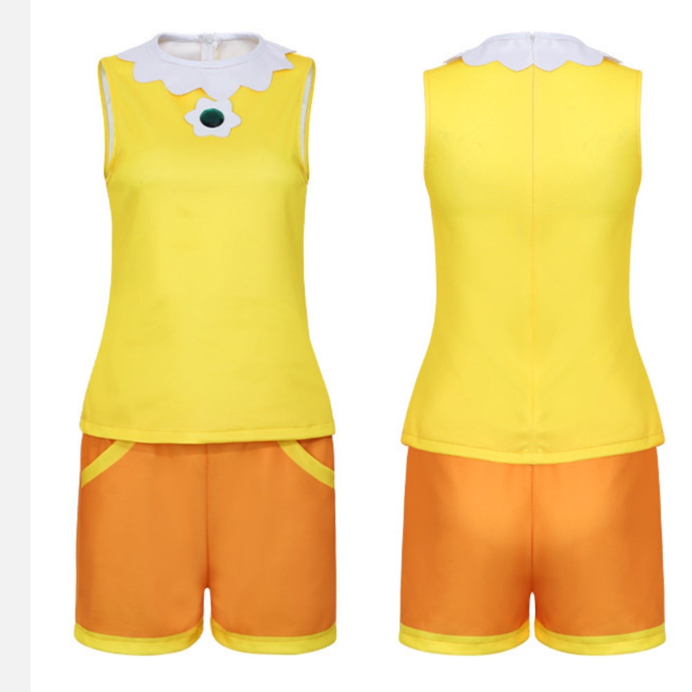 Mario Tennis Aces Princess Daisy Cosplay Costume