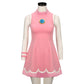 Vikidoky Mario Tennis Aces Princess Peach Dress Cosplay Costume – VikiDoky