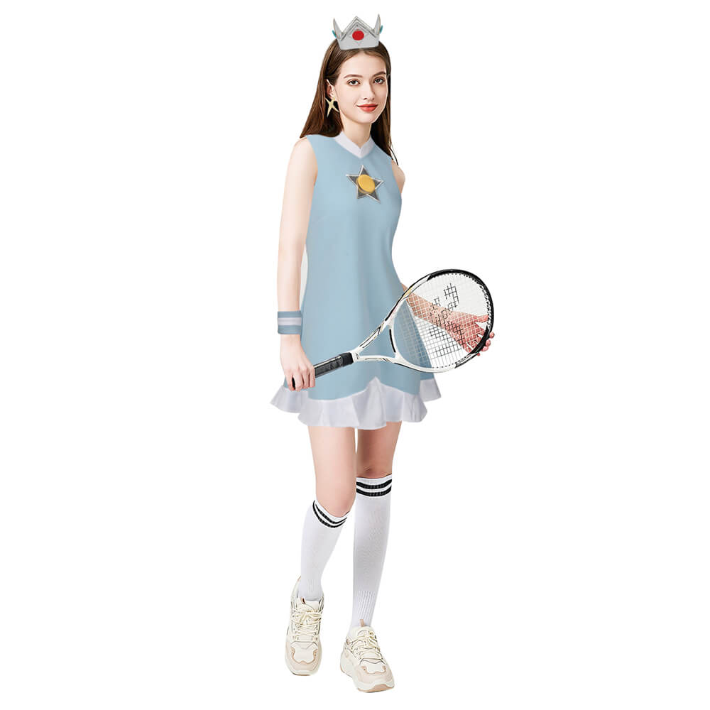 Mario Tennis Aces Princess Rosalina Cosplay Costume