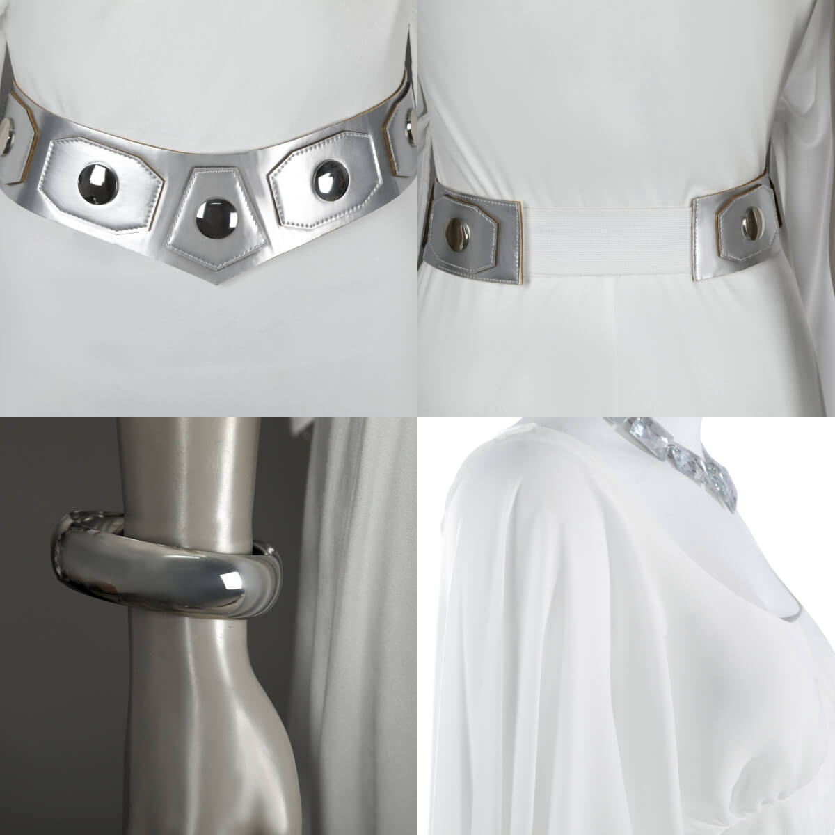 Princess Leia Cosplay Costume Dress Star Wars A New Hope