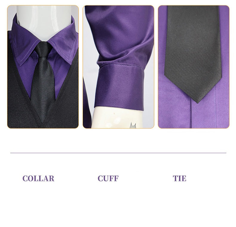 William Afton Purple Guy Cosplay Costume (Ready to Ship)