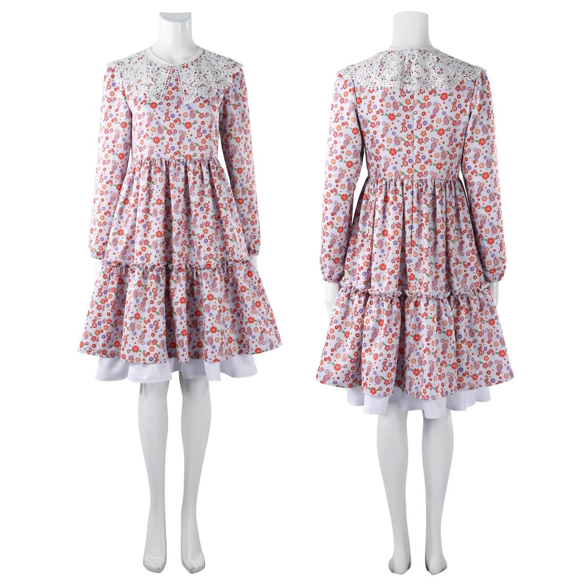 Return to Silent Hill Laura Cosplay Costume Dress Collar