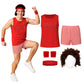 Richard Simmons Fitness Costumes Workout Halloween Outfits - VikiDoky