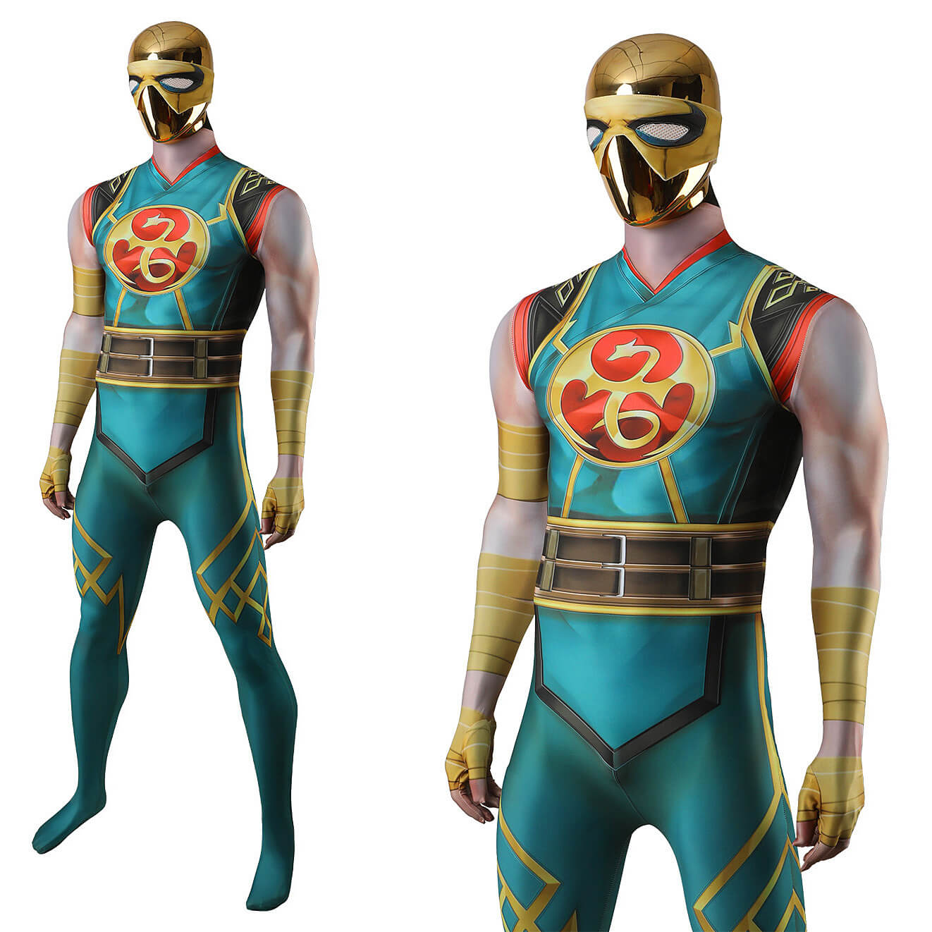 Rivals Iron Fist Cosplay Costume 3D Printed