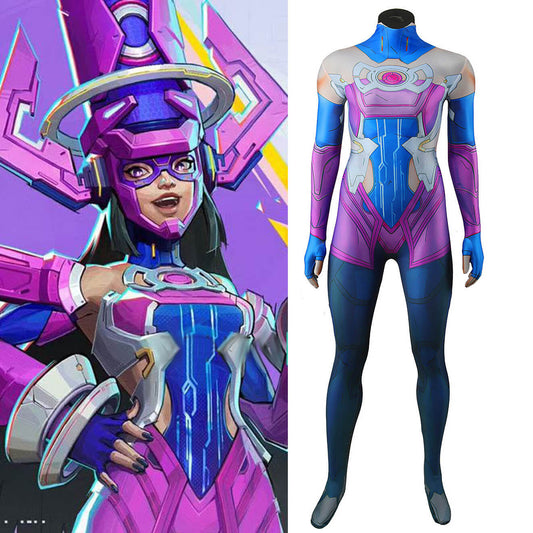 Rivals Galacta Cosplay Costume Gali Jumpsuit