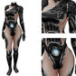 Rivals Invisible Woman Cosplay Costume Style C Sue Storm Jumpsuit - VikiDoky