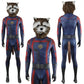 Rocket Raccoon Cosplay Costume Mask Guardians of the Galaxy Vol. 3 Adults Kids