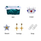 Rosalina Princess Dress Cosplay Costume The Super Mario Galaxy Movie for Women Kids