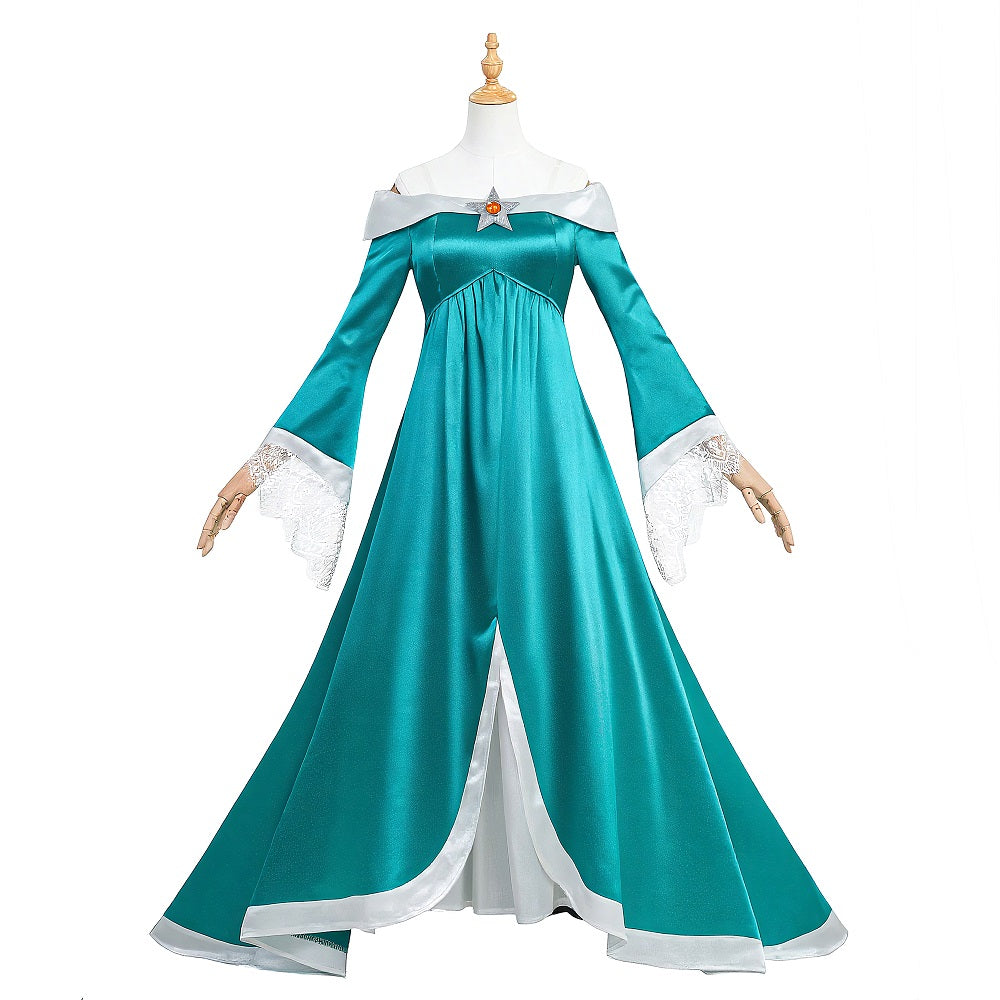 Rosalina Princess Dress Cosplay Costume The Super Mario Galaxy Movie