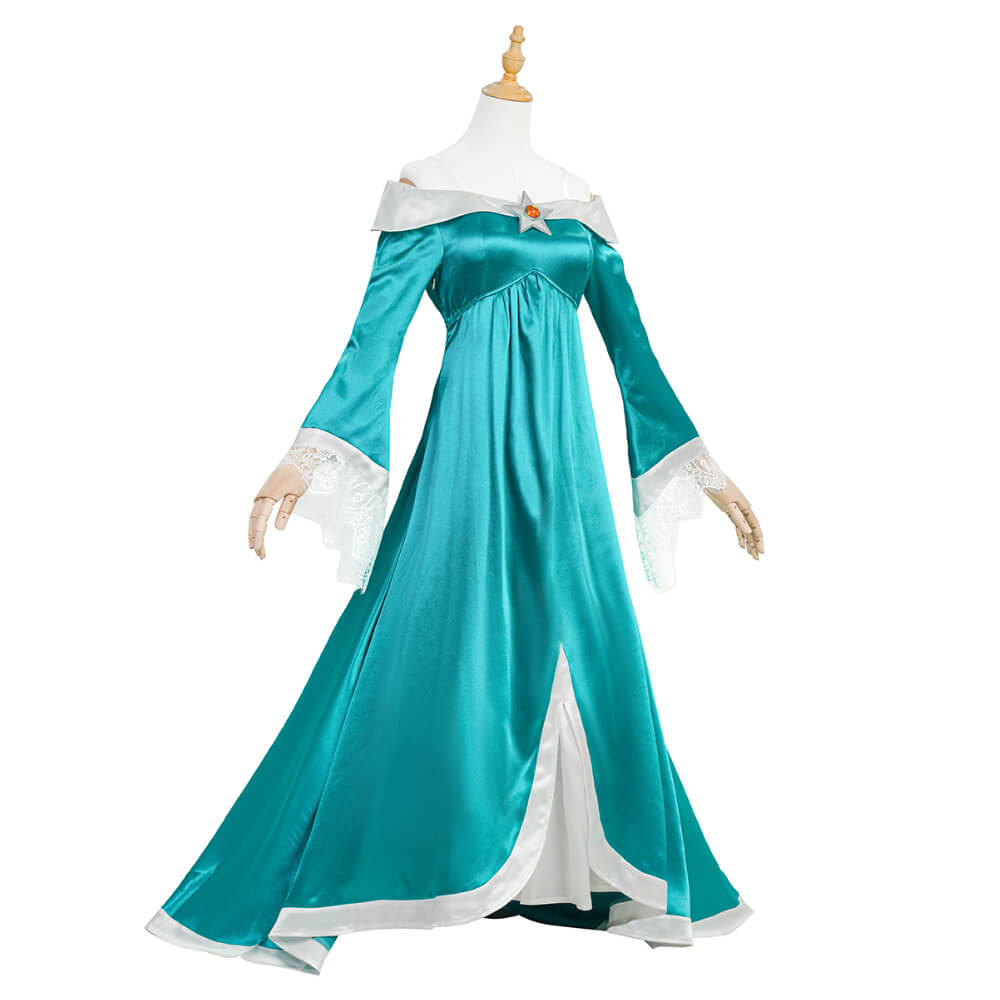 Rosalina Princess Dress Cosplay Costume The Super Mario Galaxy Movie