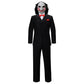 Saw Billy Puppet Jigsaw Cosplay Costume with Mask Vikidoky