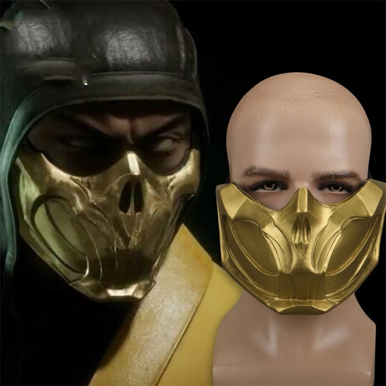 Mortal Kombat 11 Scorpion Hanzo Hasashi Cosplay Mask