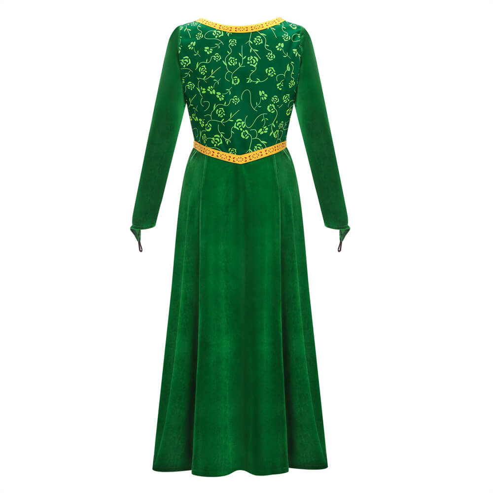 Shrek Princess Fiona Dress Cosplay Costume Upgrade Vikidoky