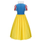 Snow White Princess Dress Cosplay Costume Vikidoky